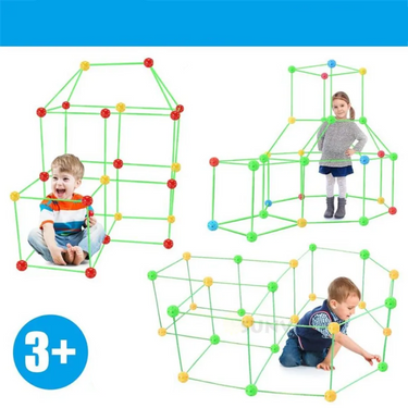 Kit de Construcción de Fuerte para Niños | Magische Forten Bouwen - Para Niños Creativos